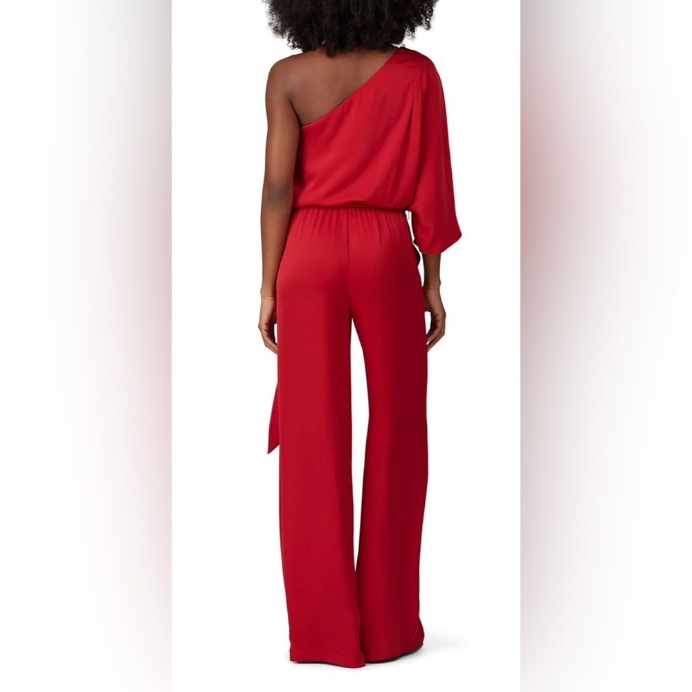 Ramy Brook- Tessa One Shoulder Jumpsuit. Size M - Picture 2 of 12